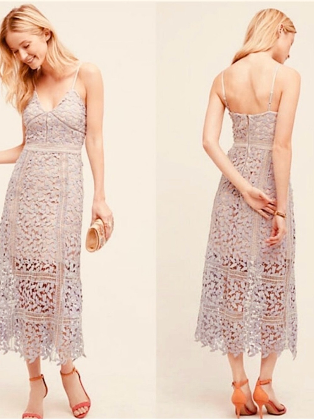 Elliatt lilac tingle Midi Slip Dress